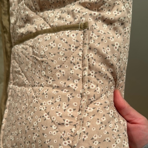 Blank NYC Women's Beige Quilted Reversible Jacket Medium - Picture 3 of 7